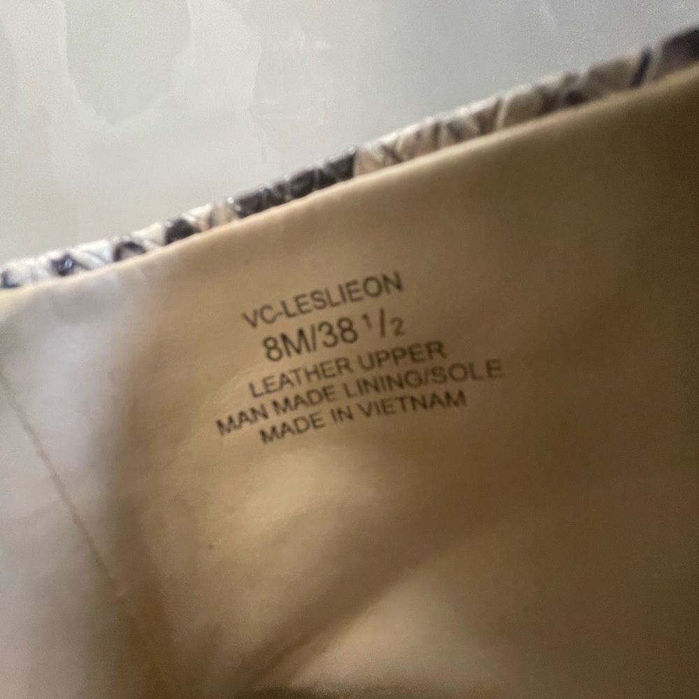 Vince Camuto Python Platform Booties - image 4